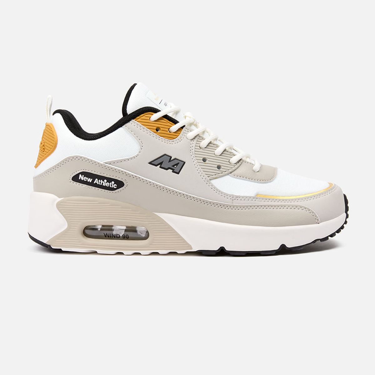 NEW ATHLETIC - Zapatillas New Athletic Lifestyle Windn62 Beige Con Crema Hombre