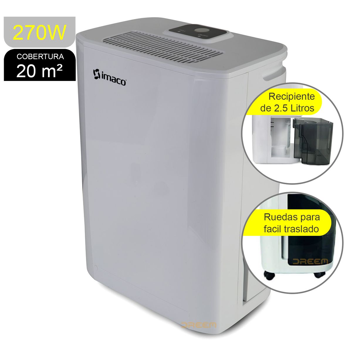 IMACO - Deshumedecedor Mecánico DHM1002