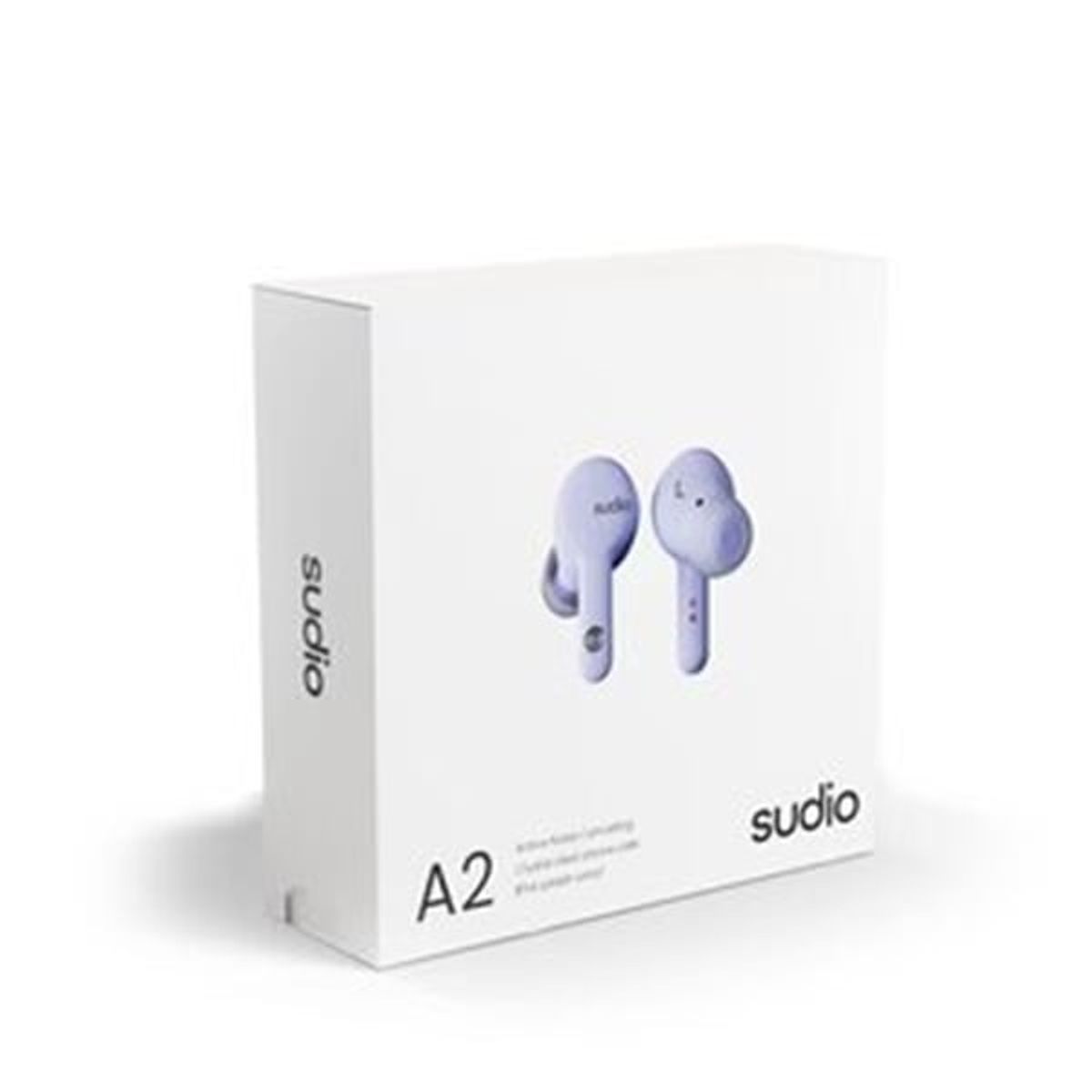 SUDIO - Audifonos Bluetooth 5.2 TWS Noise Cancelling Sudio A2 - Lila