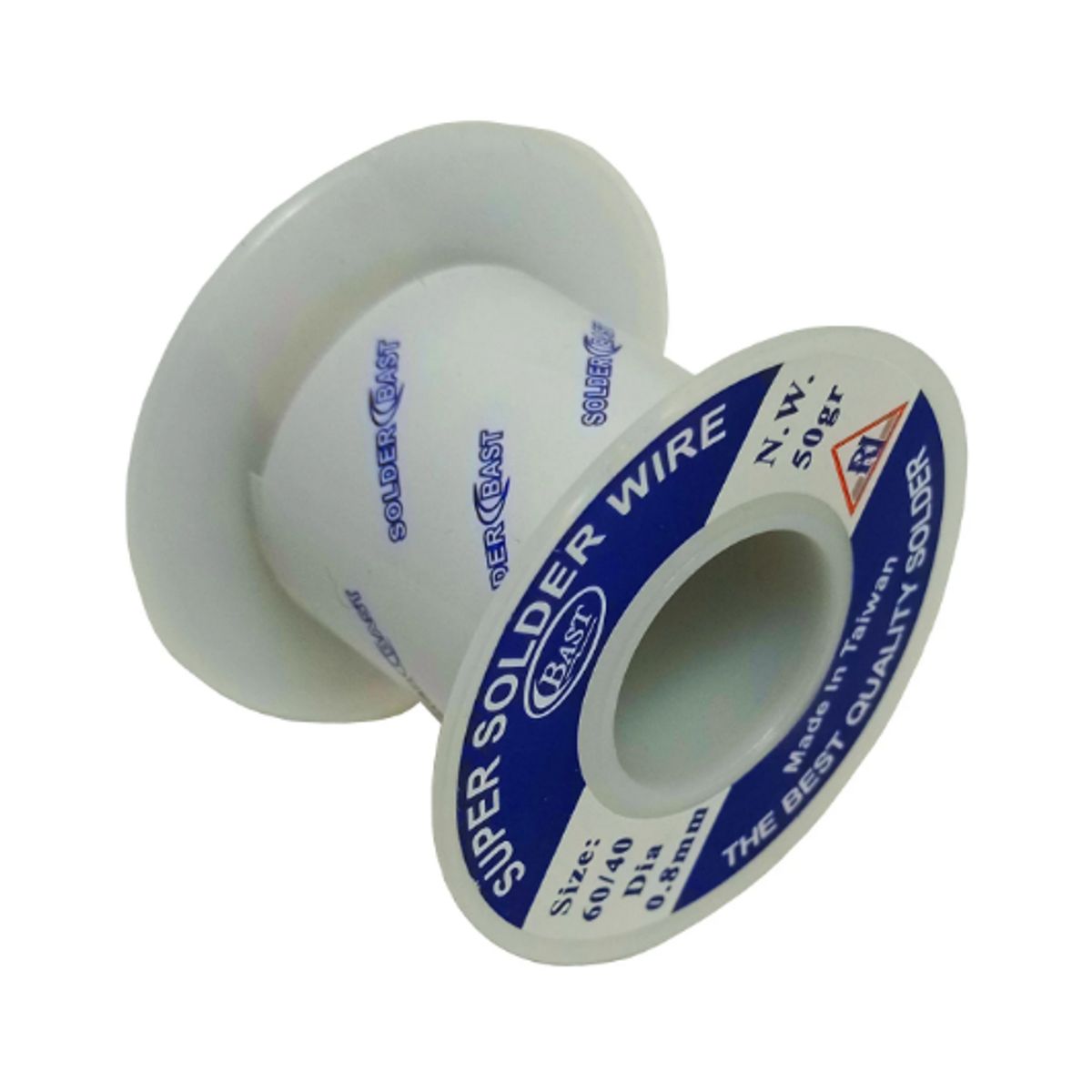 GENERICO - Rollo de Estaño 6040 08mm 50gr 0-8MM-50GR BAST