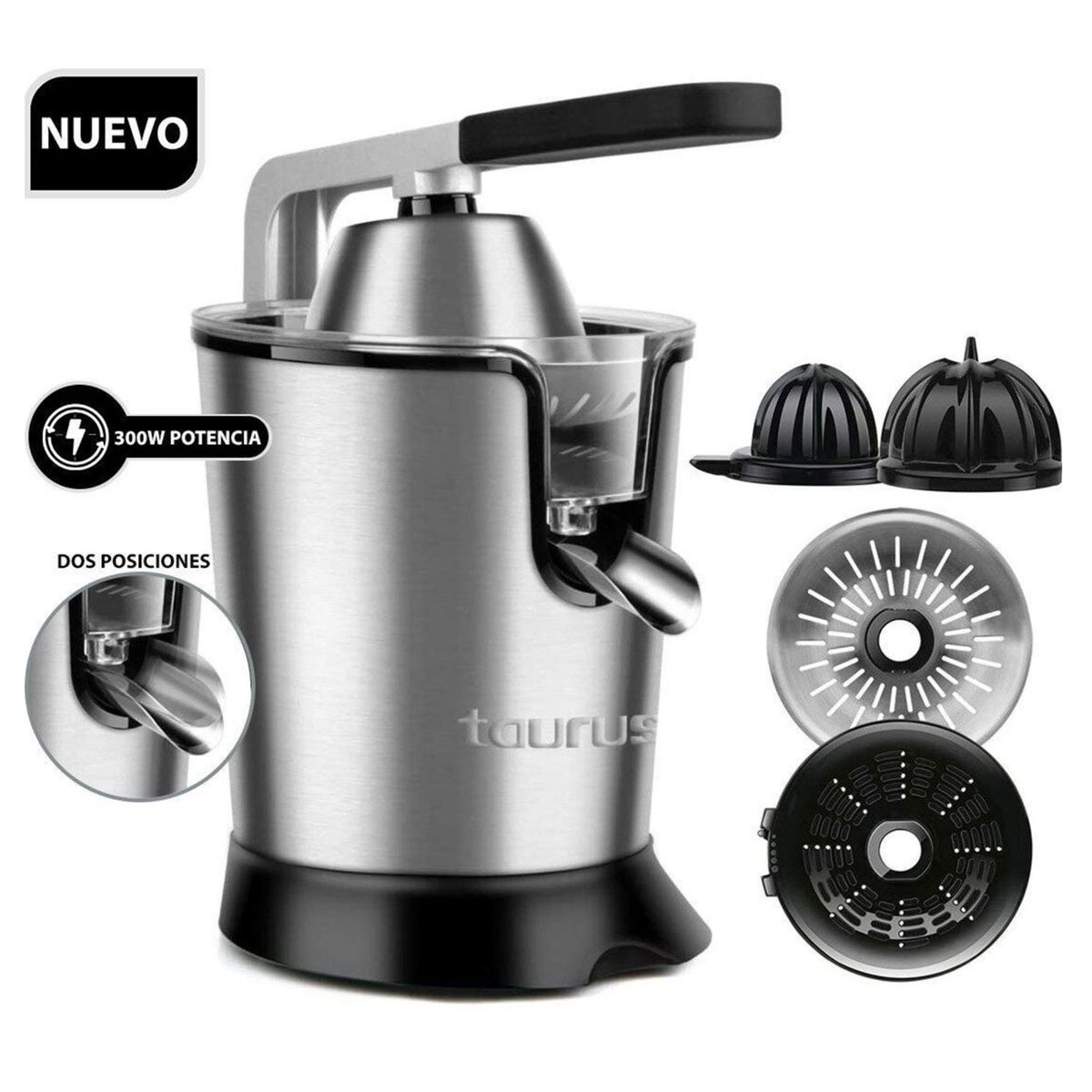 TAURUS - Exprimidor de Cítricos TAURUS Citrus 300 Legend