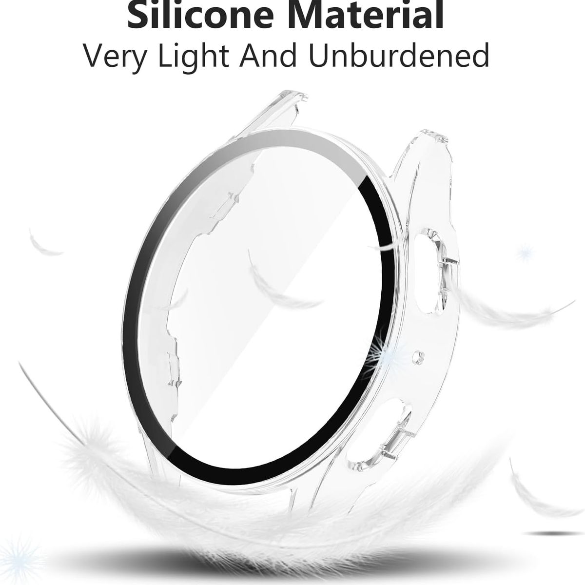 GENERICO - Case Funda Para Samsung Watch 7 40mm -  TRANSPARENTE