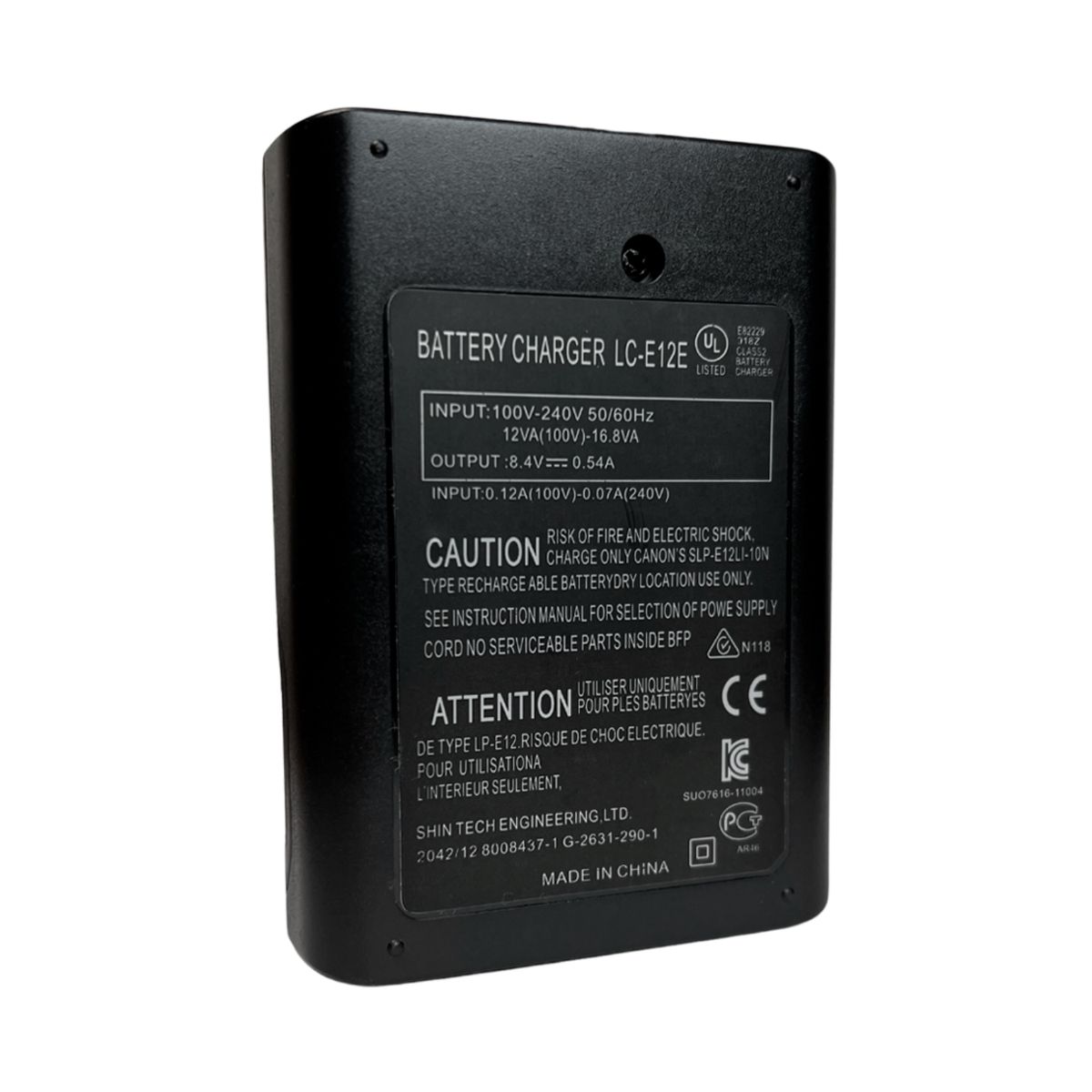 GENERICO - Cargador LC-E12 para baterías Canon LP-E12