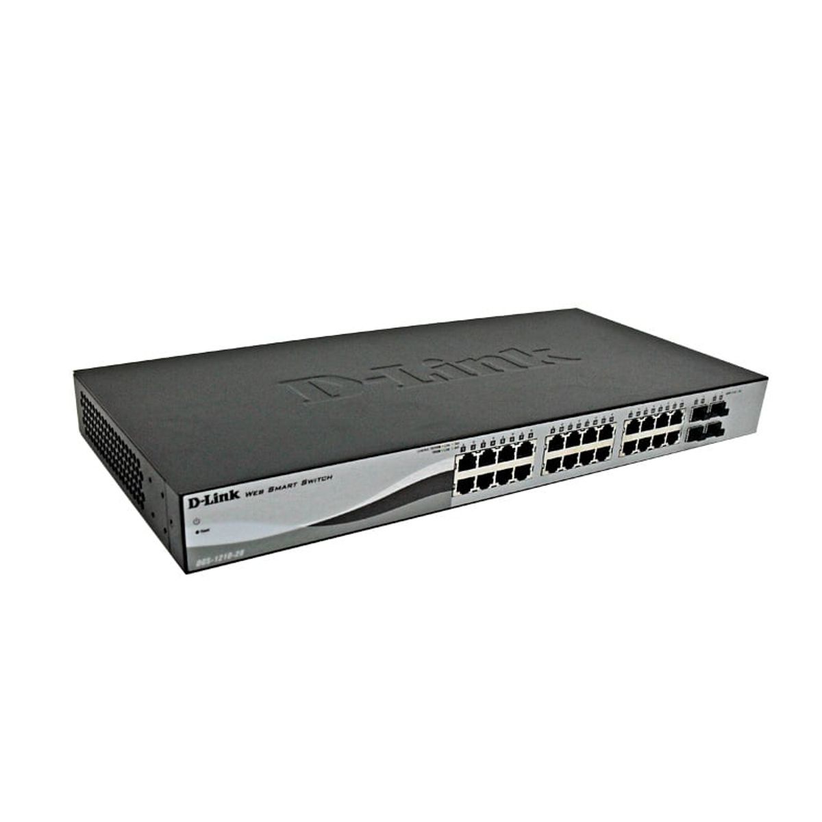 DLINK - Switch Web Smart D-LINK DGS-1210-28 24 RJ-45 LAN GbE y 4 puertos SFP