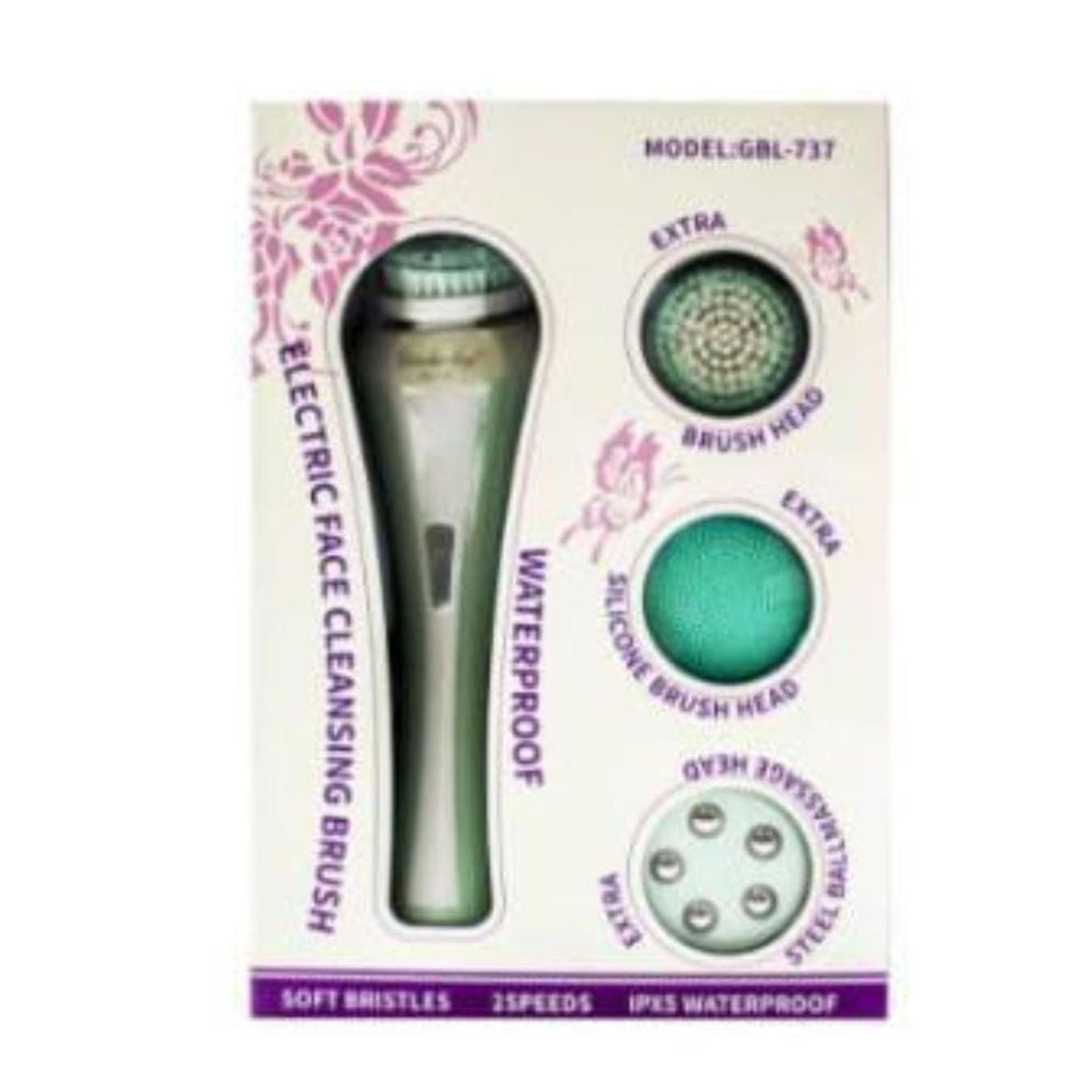 GENERICO - Limpiador Facial Exfoliante Masajeador Recargable Usb Facial