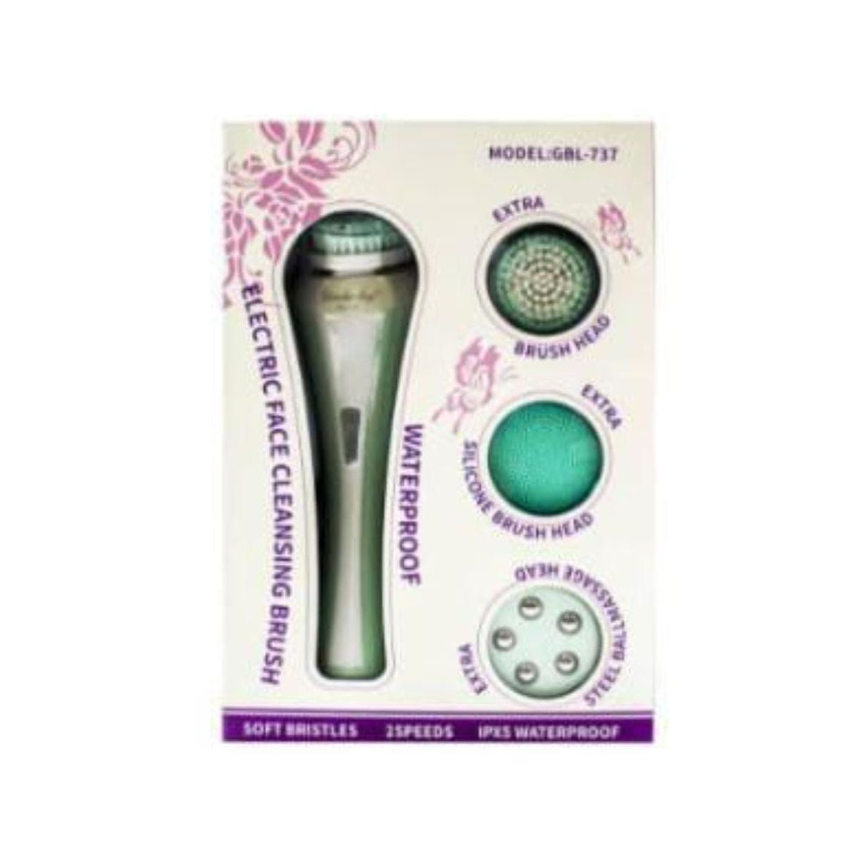 GENERICO - Limpiador Facial Exfoliante Masajeador Recargable Usb Facial