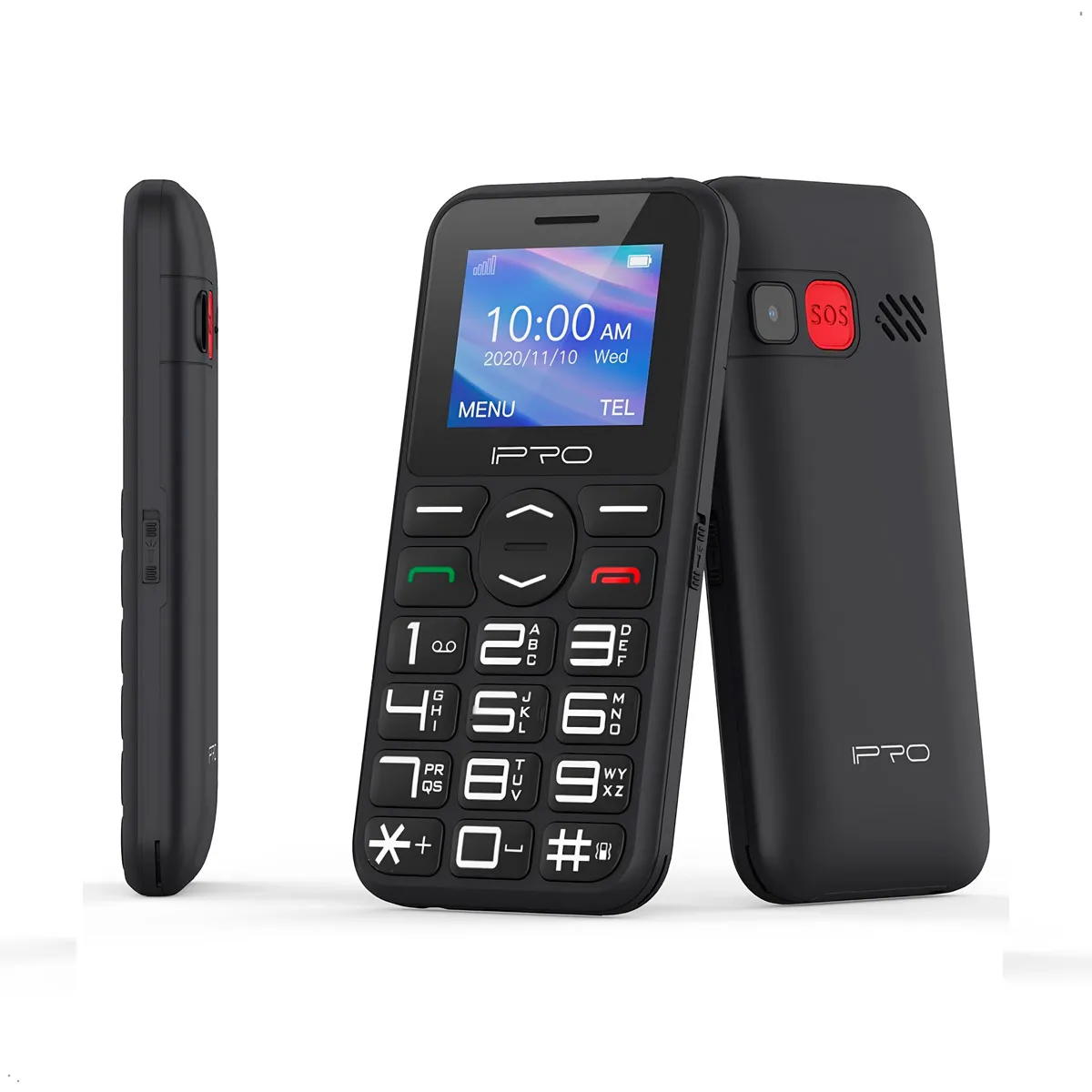 IPRO - Celular BASICO 4G IPRO F183S Radio FM Camara boton SOS
