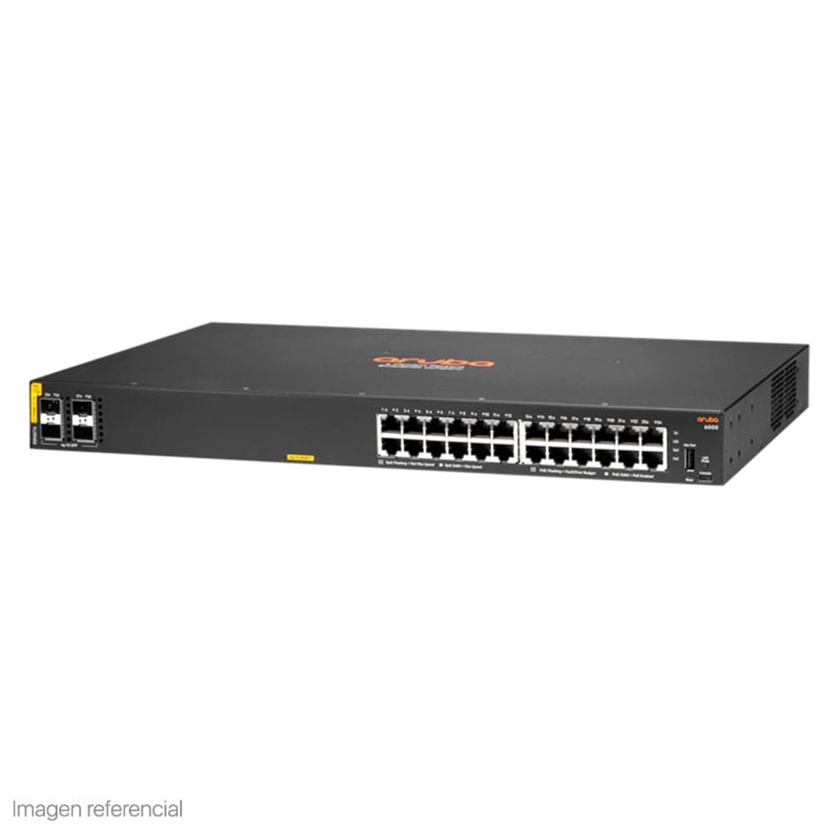 ARUBA - Switch HPE Aruba 6000 24G Class 4 PoE 370W 4x1G 10G SFP 24xLAN GbE