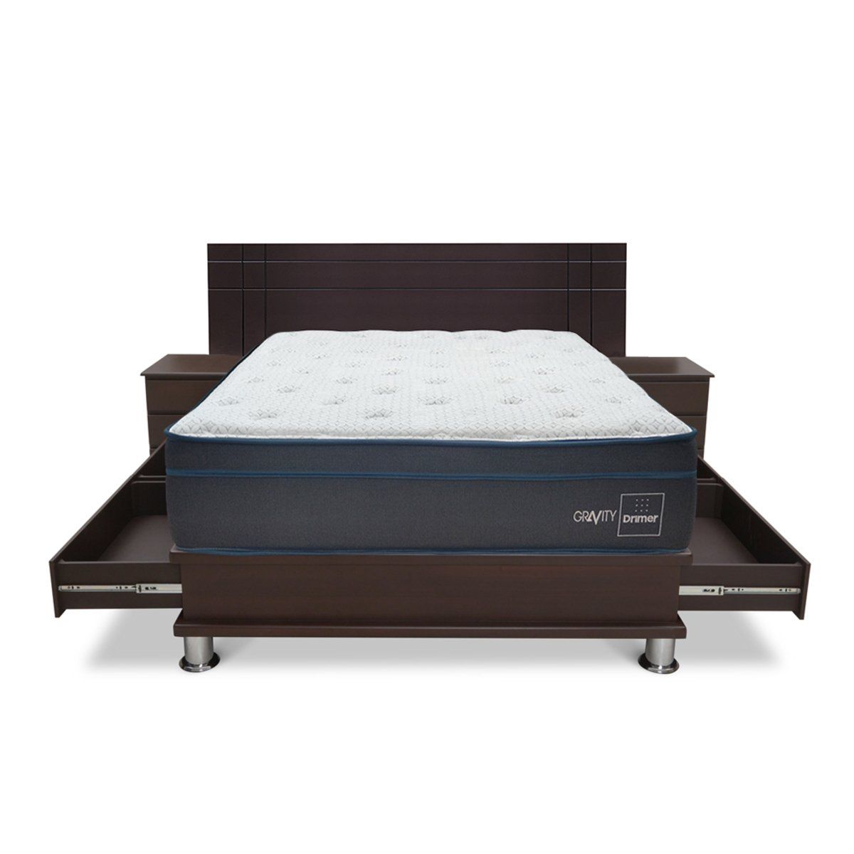 DRIMER - Juego de Dormitorio Oporto Gravity 2 Plazas