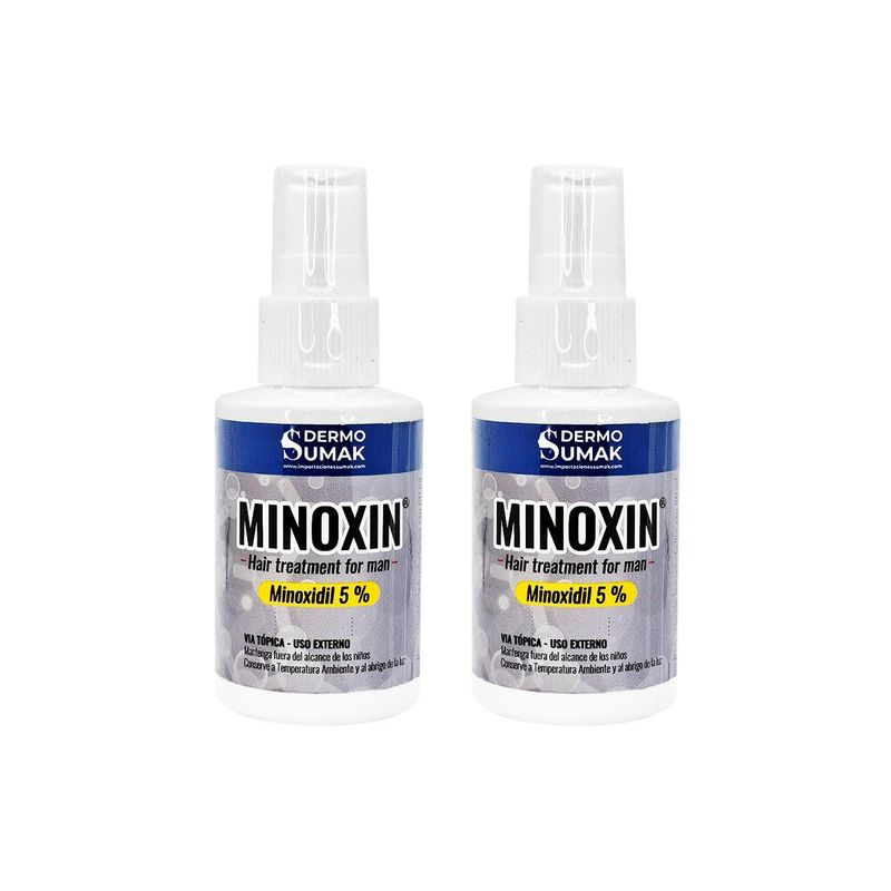 GENERICO - LOCIÓN MINOXIN 60ML 2 UNIDADES