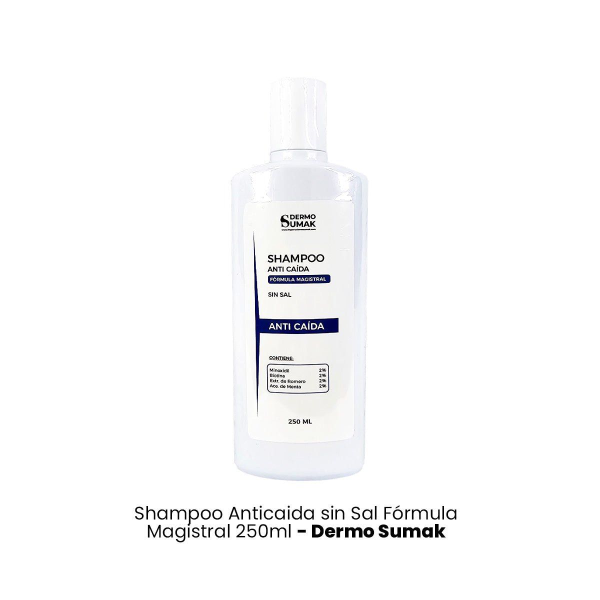 GENERICO - SHAMPOO SIN SAL ANTICAÍDA 250ML