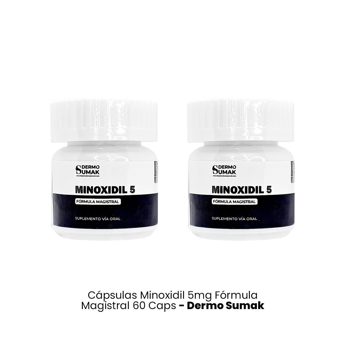 GENERICO - MINOXIDIL 5MG 60 CAPS 2 UNIDADES