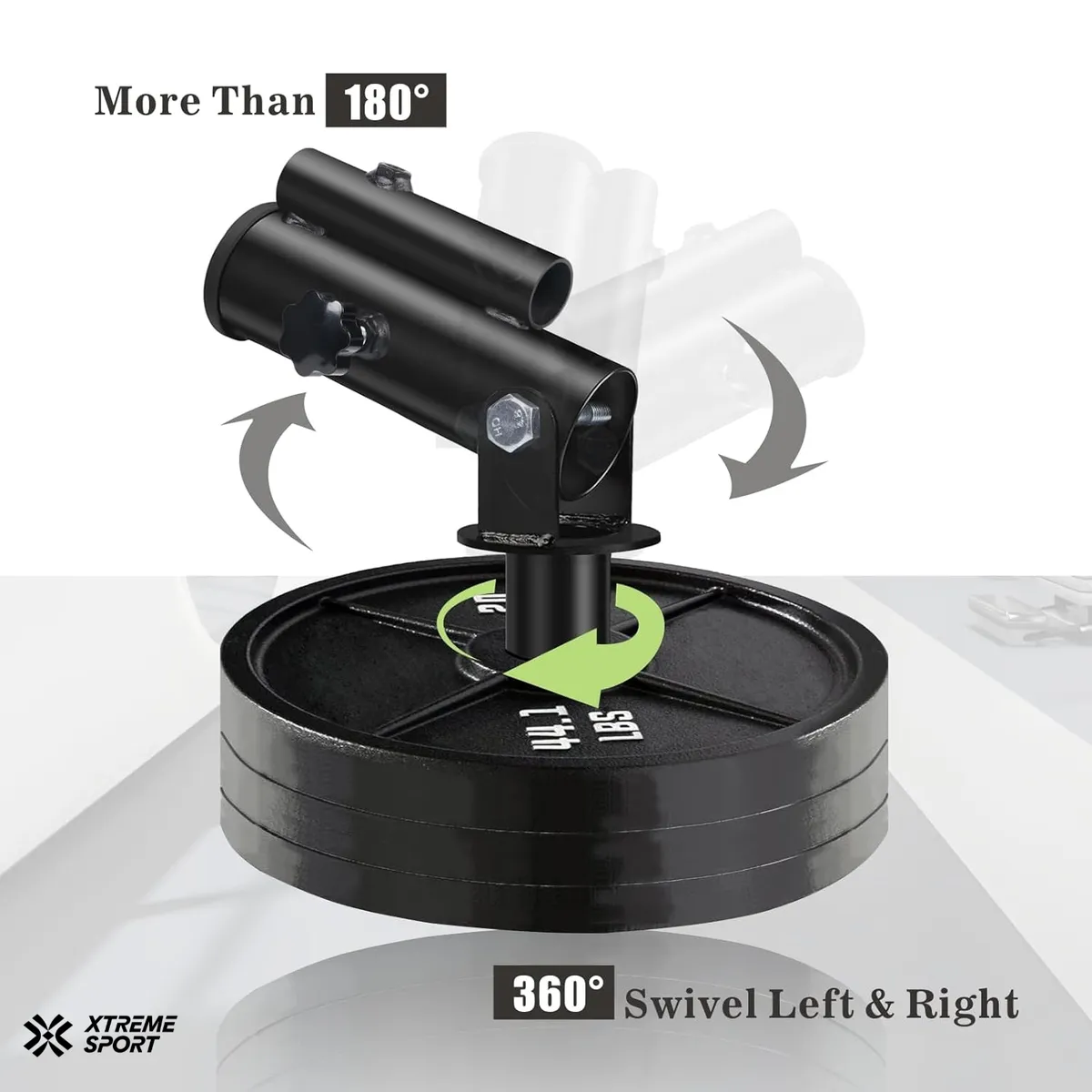 XTREME SPORT - Landmine Agarre de Barra Olimpica Base Giratoria