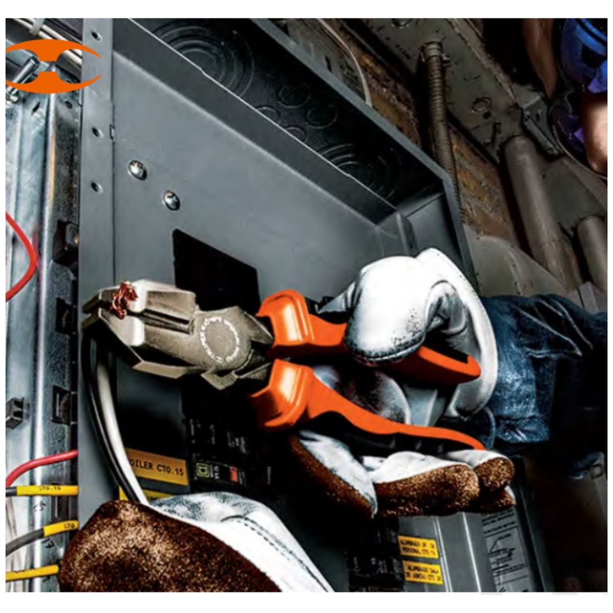 TRUPER - Alicate universal 8p DIELECTRICO 1000V uso rudo alta palanca EXPERT