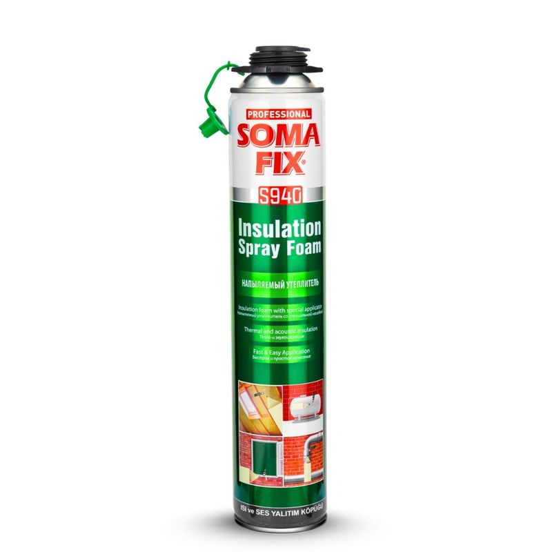 SOMAFIX - ESPUMA DE POLIURETANO TERMOACÚSTICA