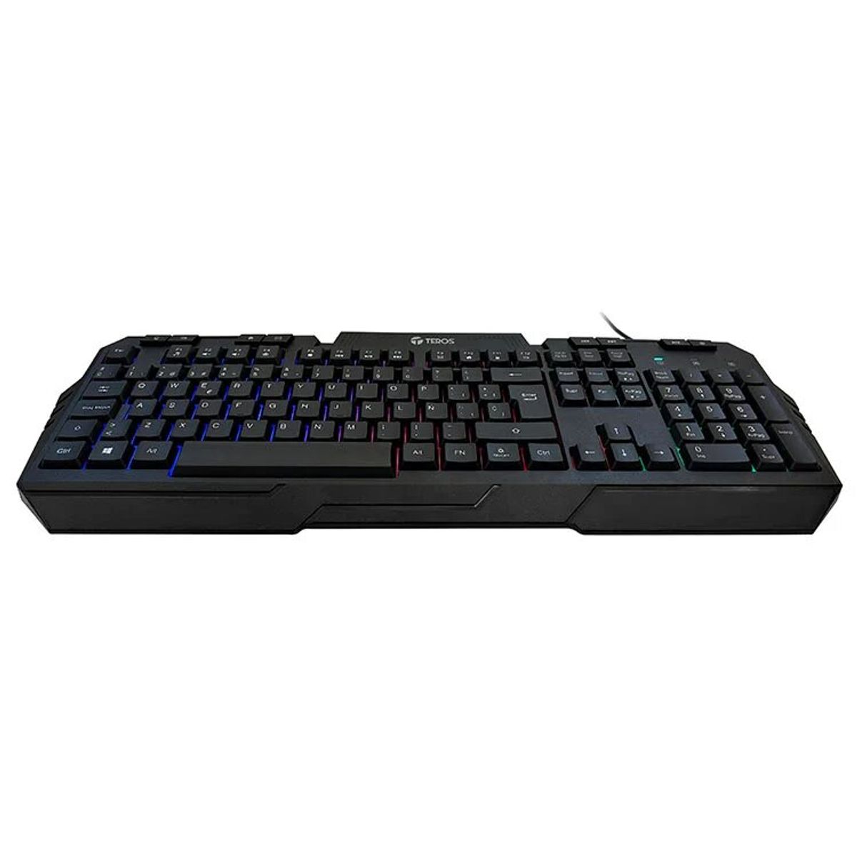 TEROS GAMING - KIT TECLADO MOUSE AUDIFONO Y PAD MOUSE TEROS TE-4063N USB ESPAÑOL