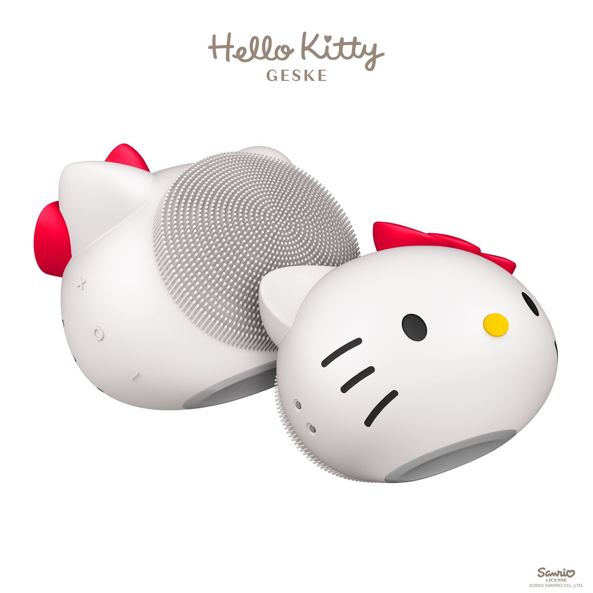 GESKE - Cepillo Sónico Facial 4 en 1 Hello Kitty Blanco