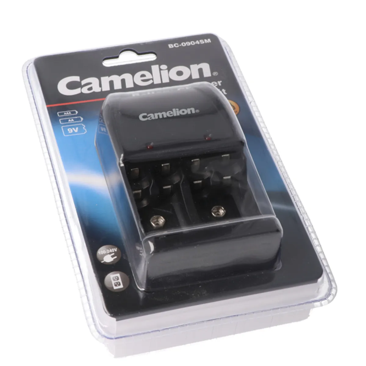 CAMELION - Cargador para  4xAA -4xAAA y 2x9v CAMELION