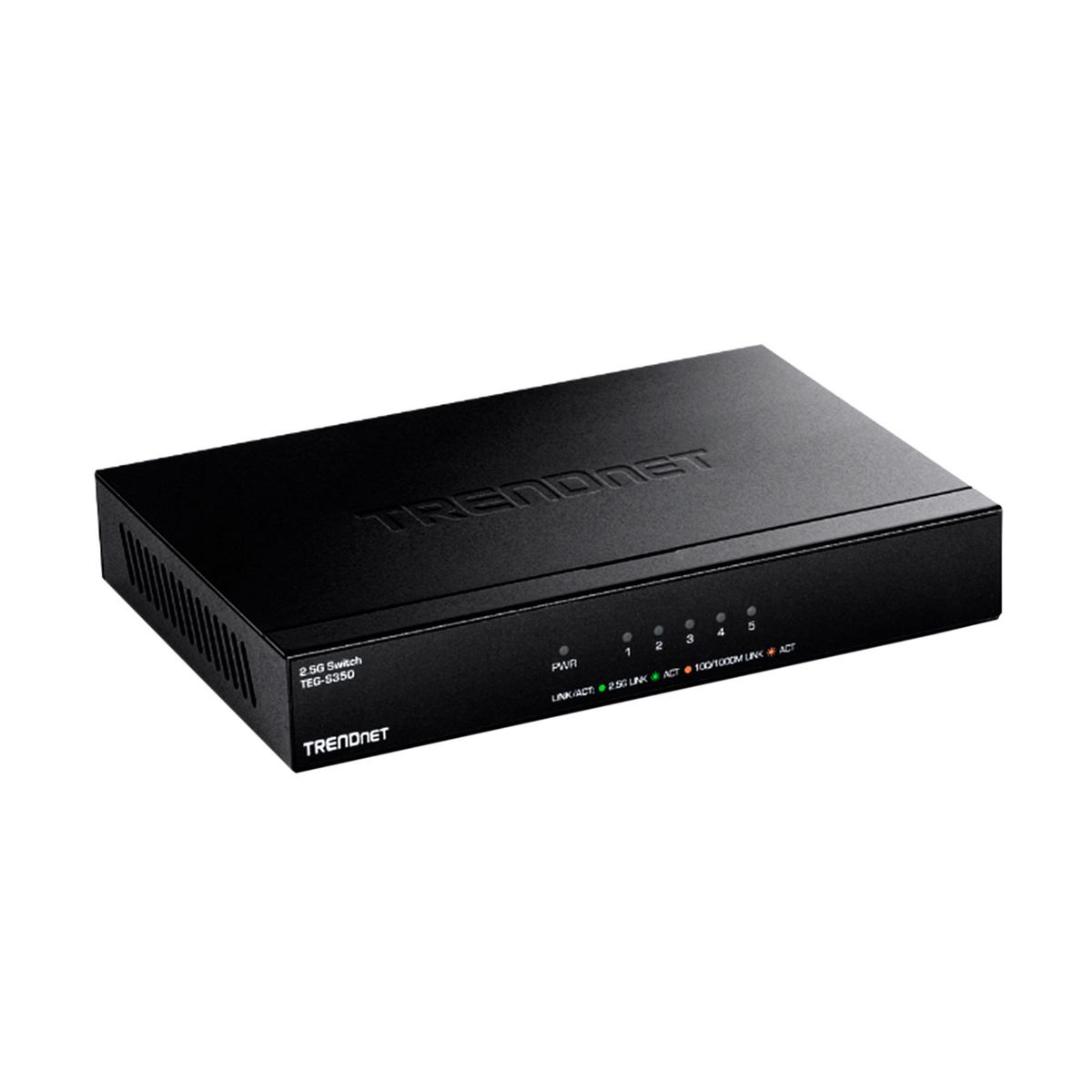 TRENDNET - SWITCH TRENDNET DE 5 PUERTOS GIGABIT 2.5  P/N: TEG-S350