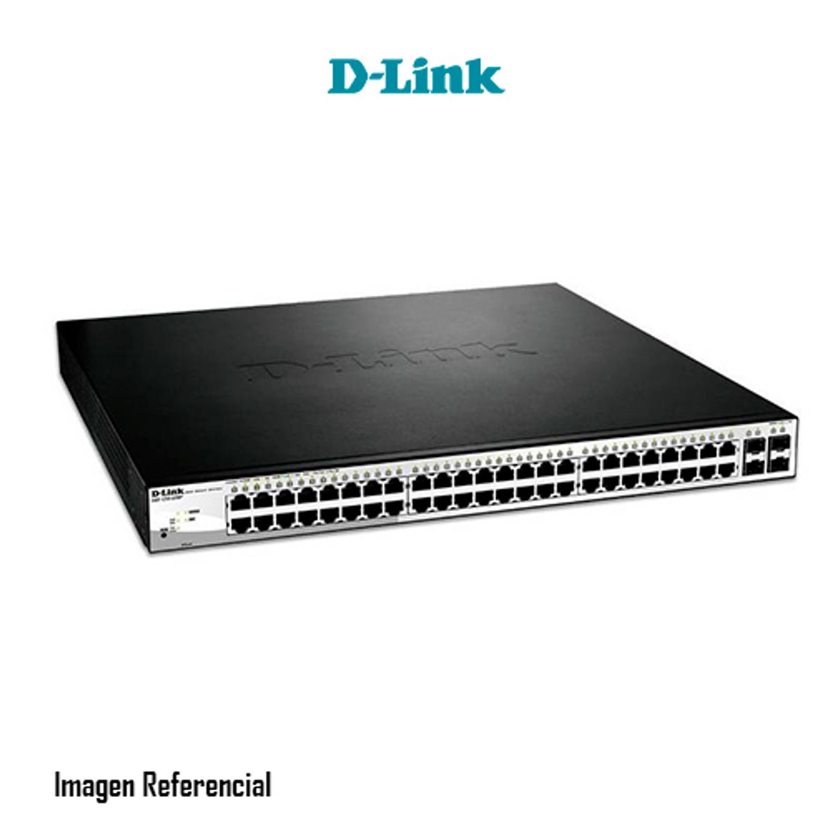 D LINK - SWITCH D-LINK 48+4 PUERTOS P/N: DGS-1210-52MP 