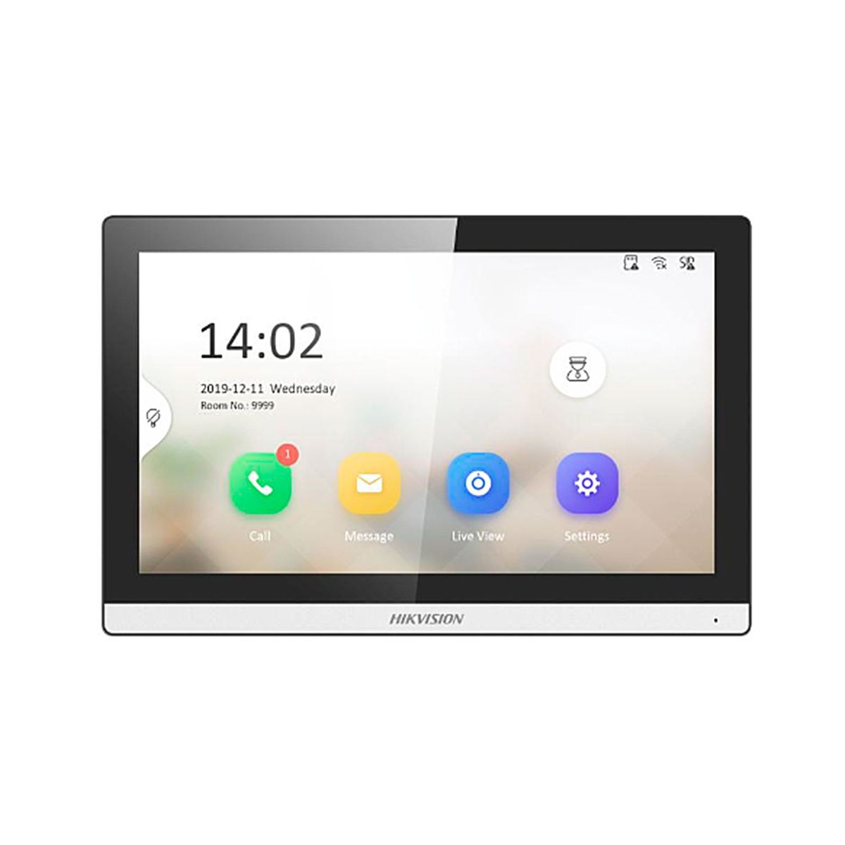 HIKVISION - MONITOR IP HIKVISION PANTALLA TACTILTFT 7P P/N: DS-PWA48-Kit-WB