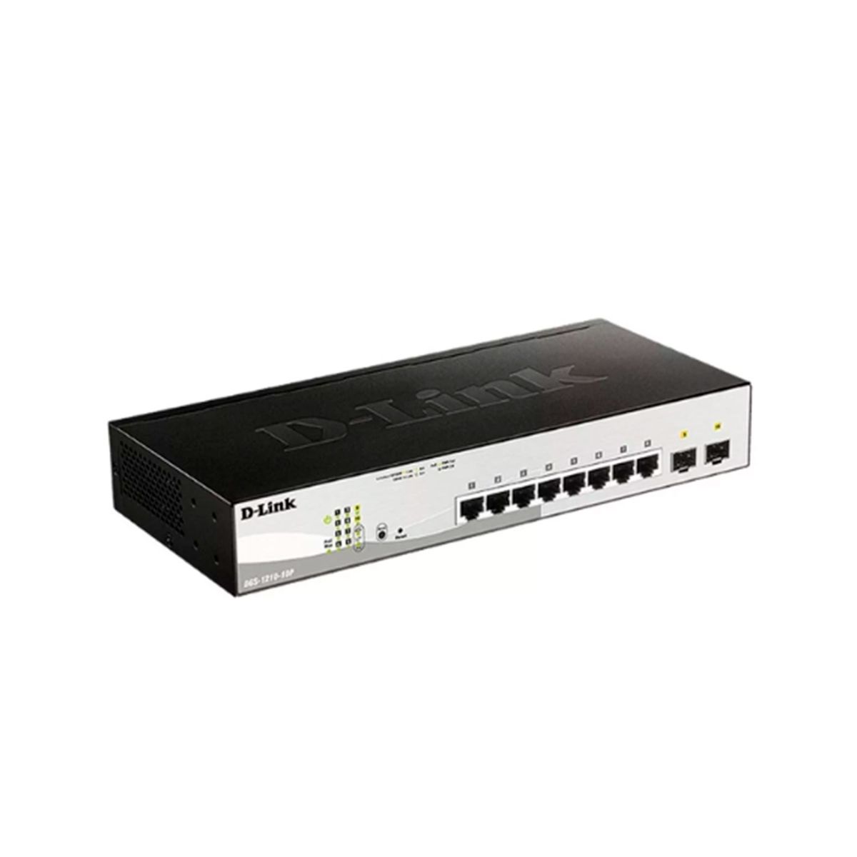 D LINK - SWITCH D-LINK 10 PUERTOS WEBSMART POE P/N: DGS-1210-10P