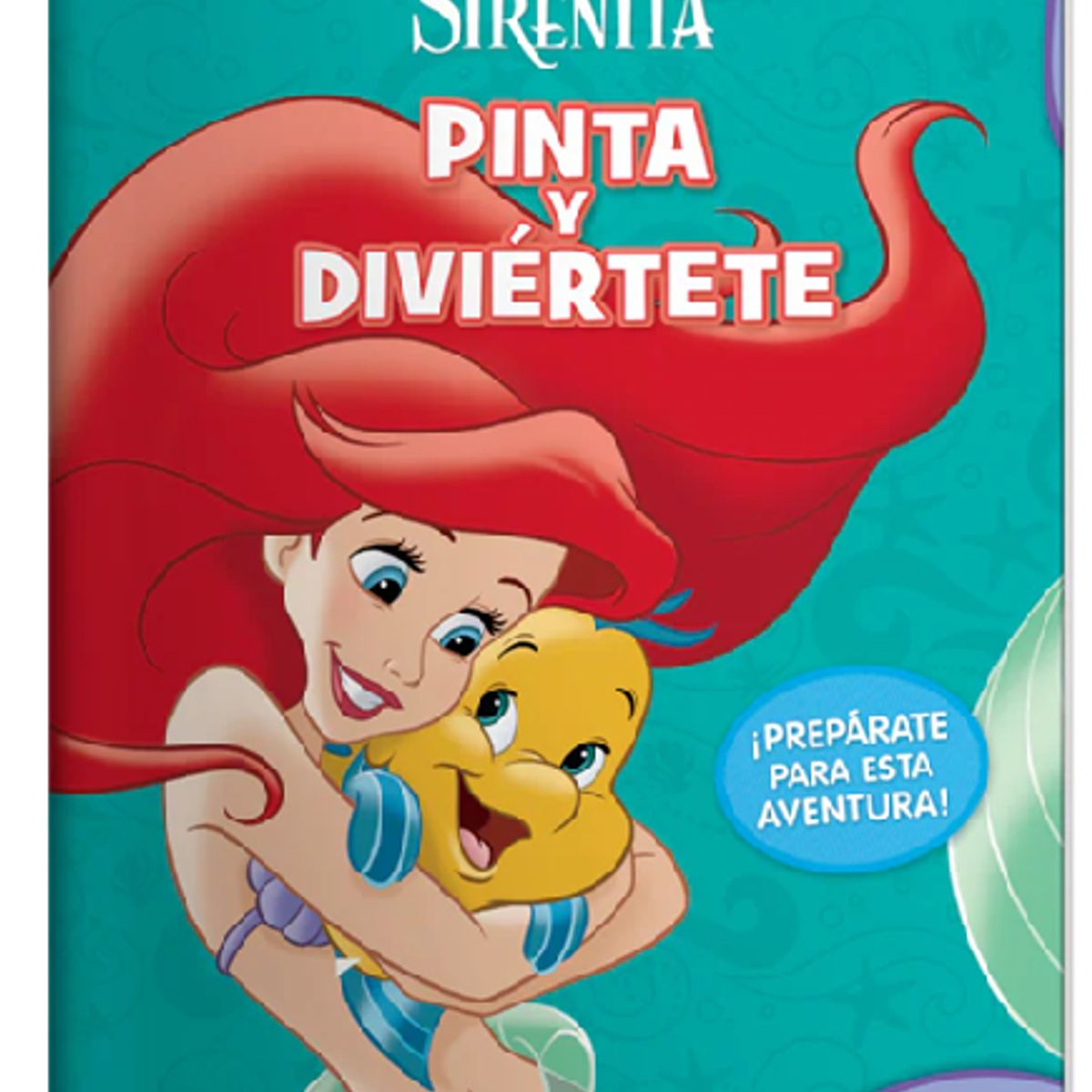 DISNEY - Pack Libros Para Colorear Princesas Disney y La Sirenita