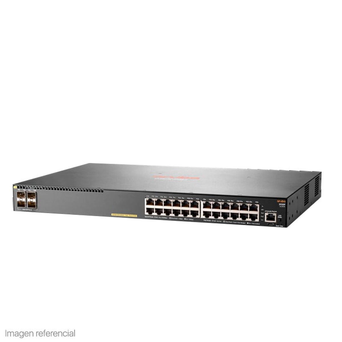 ARUBA - Switch HPE Aruba 2930F 24 RJ-45 GbE 4 SFP PoE