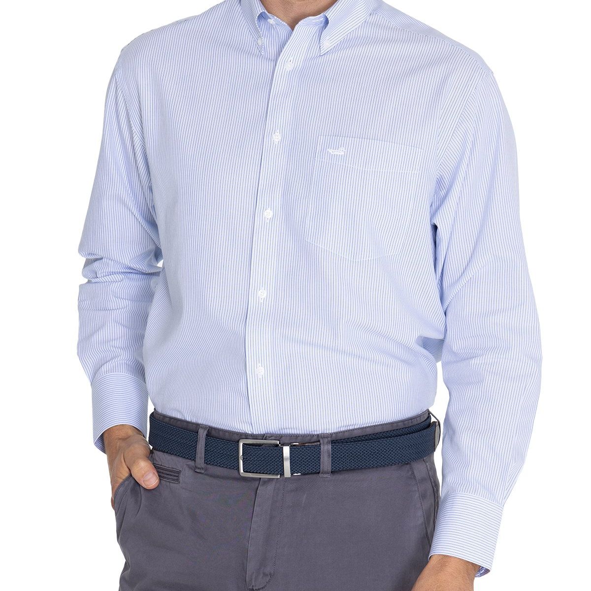 ROCKFORD - Camisa Rockford Wrinkle Free Diseño Colorido y Estilo Sostenible
