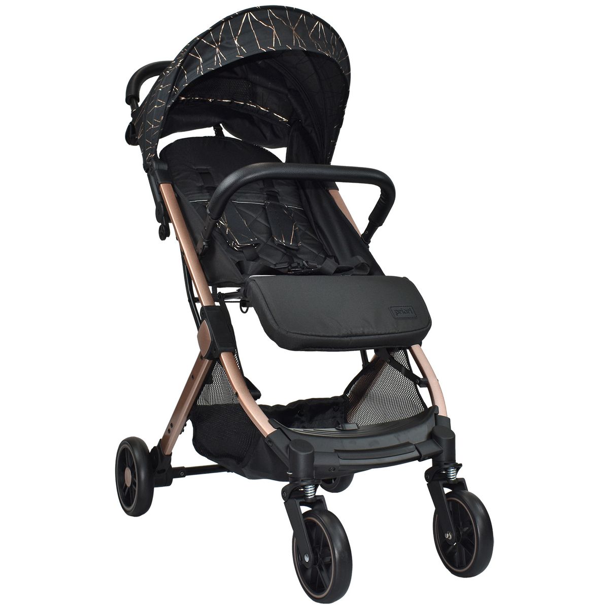 PRIORI - Coche Maleta Compacto Para Bebe Priori Argus Negro Dorado