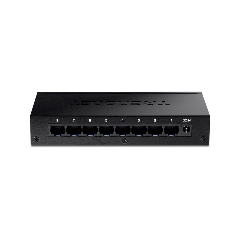 TRENDNET - SWITCH TRENDNET DE 8 PUERTOS GIGABIT 10/100/1000 MBPS P/N: TEG-S83