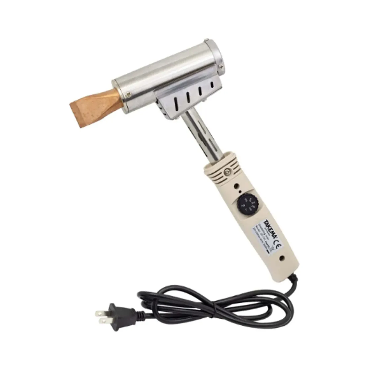 TAKEMA - Cautín Industrial Tipo Hacha con Control de Temperatura 300W ZD-751