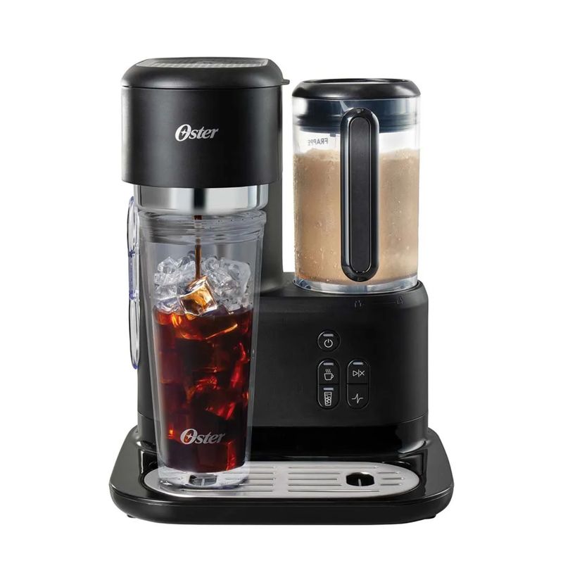 OSTER - Cafetera frappé Oster con licuadora BVSTDC03B.