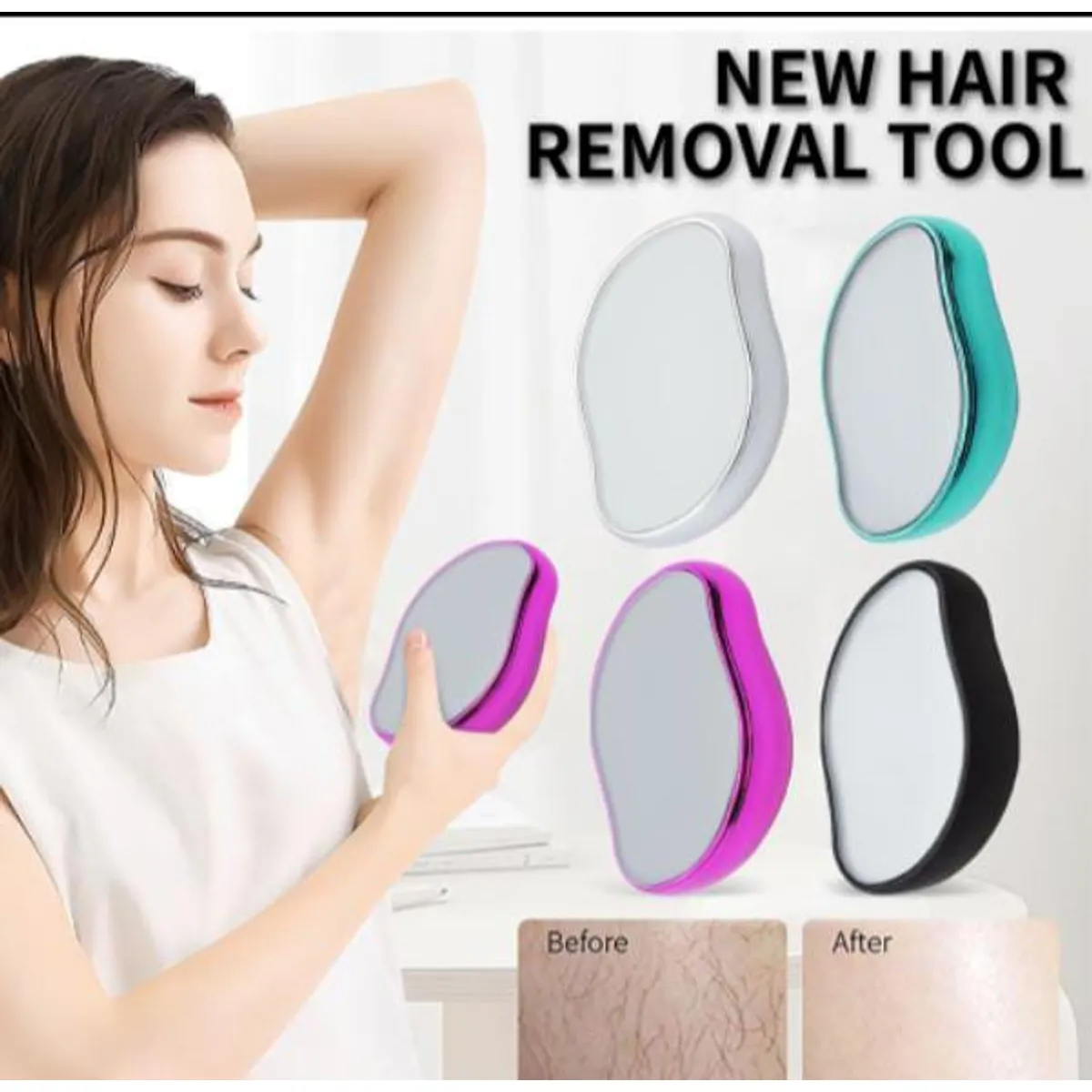 GENERICO - Depilador de Cristal Mágico Eliminador de Vello_123