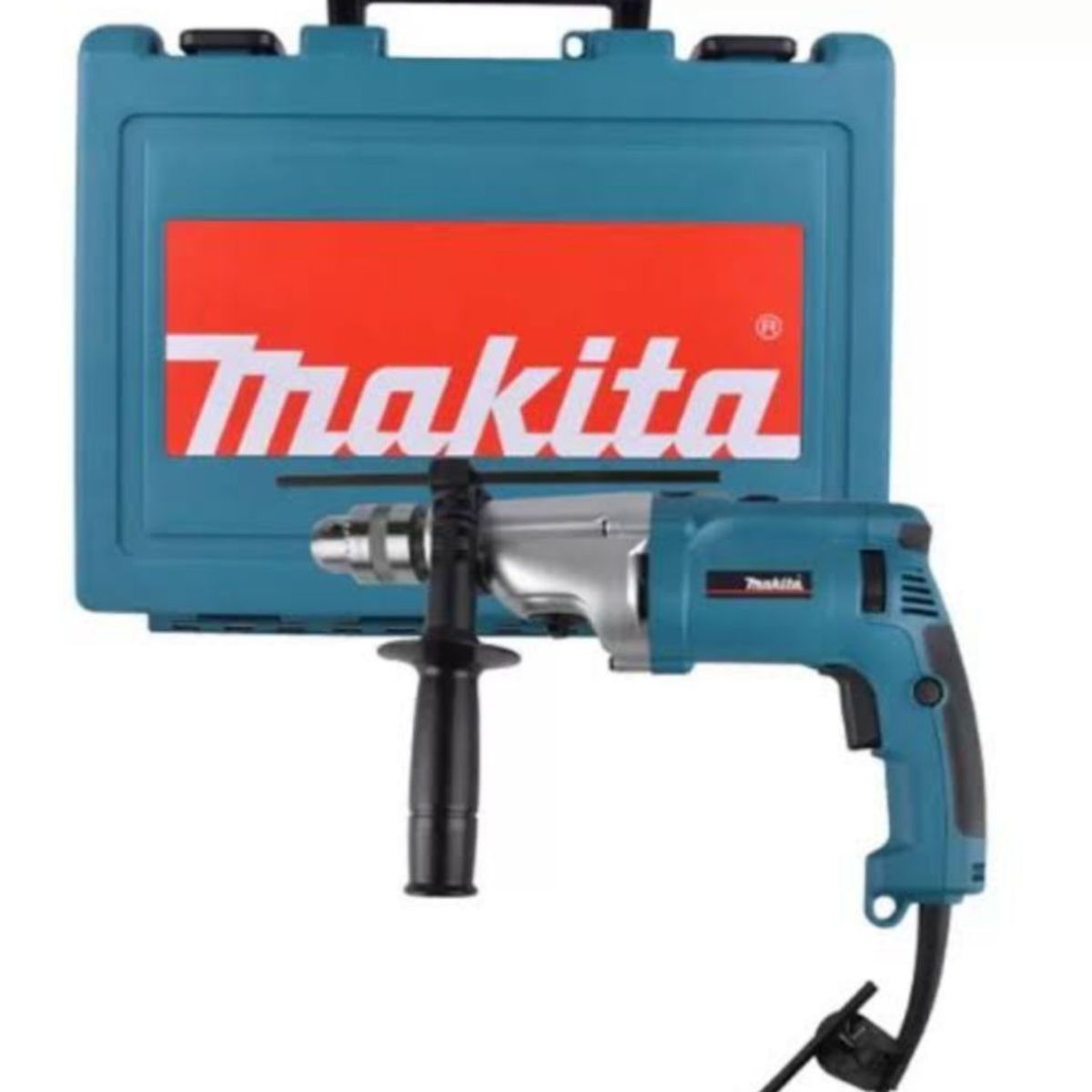 MAKITA - TALADRO PERCUTOR 1/2″ ELÉCTRICO 1010W + 2 VEL. (CON LUZ LED)