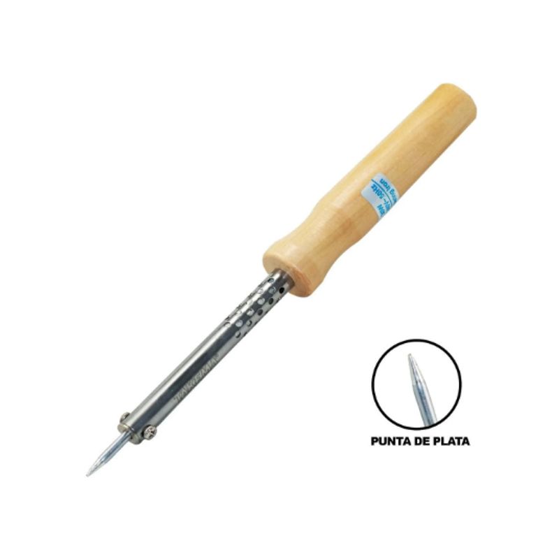 TAKEMA - Cautín Tipo Lápiz 30W Mango de Madera WD-30W TAKEMA