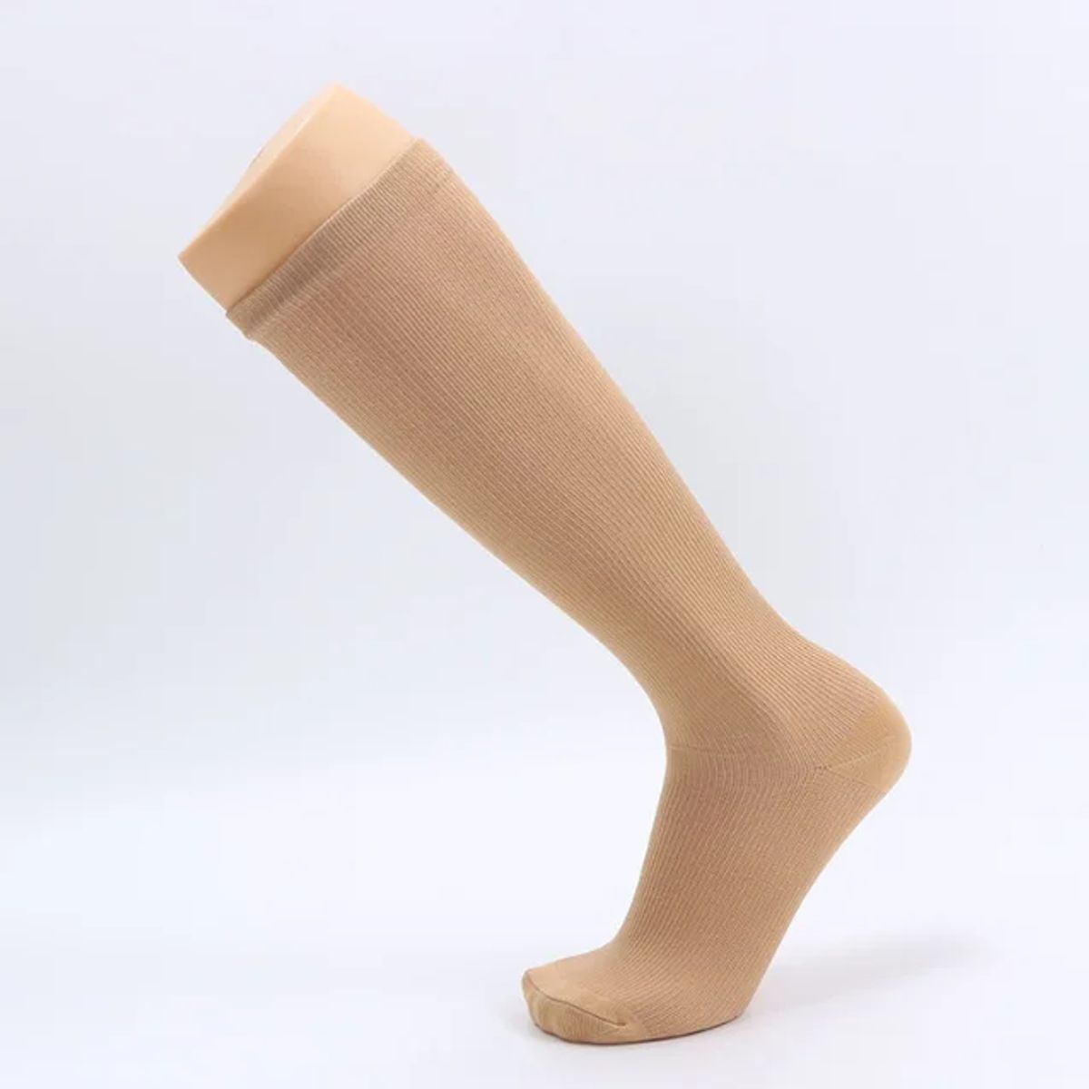 GENERICO - Medias Compresión Varices Unisex 15-20 mmHg Rodilla 3 Pares