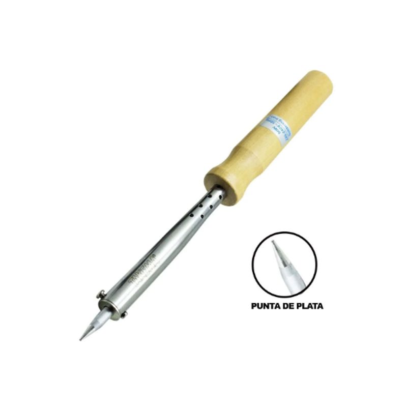 TAKEMA - Cautín Tipo Lápiz 80W Mango de Madera WD-80W TAKEMA