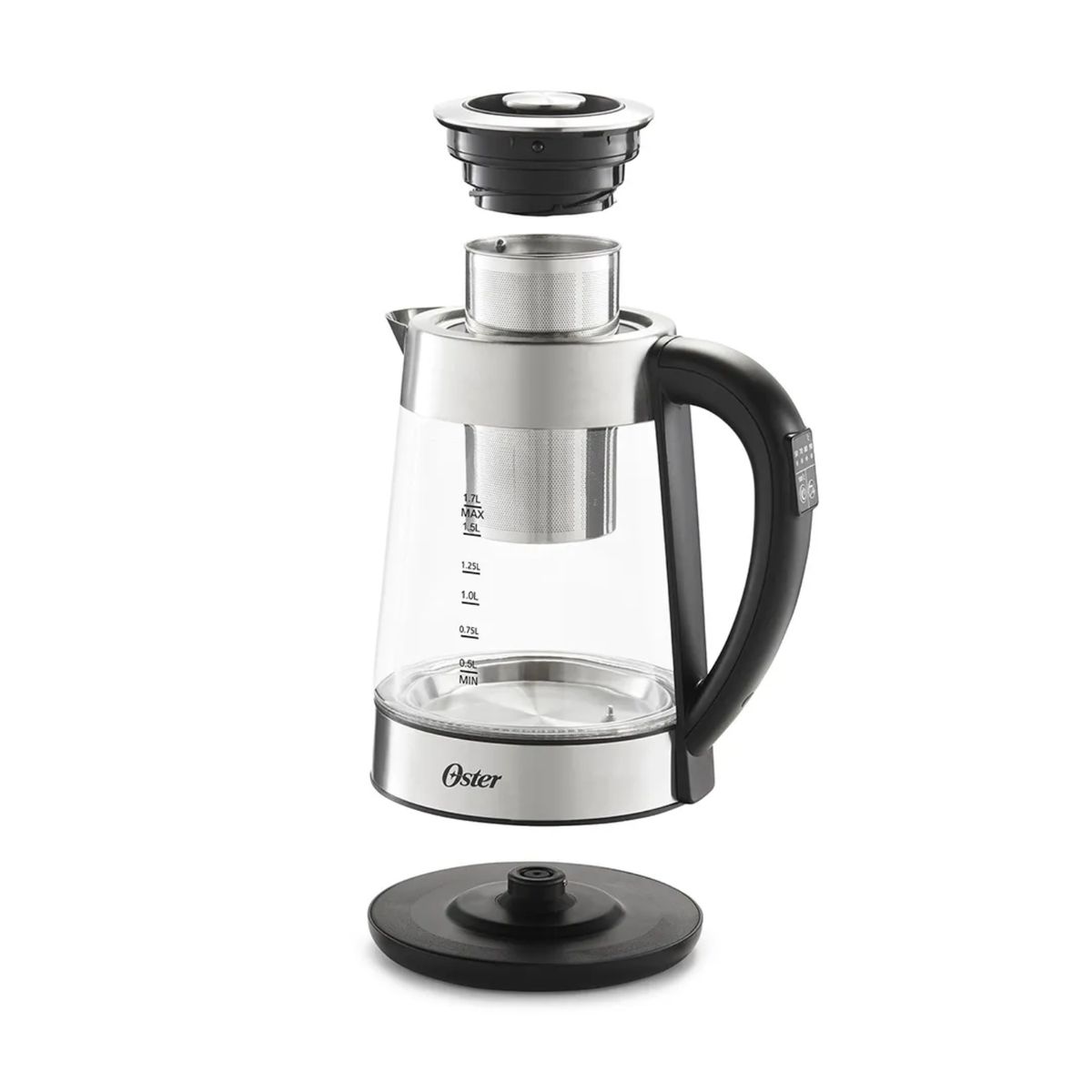 OSTER - Hervidor eléctrico de vidrio Oster BVSTKT8990