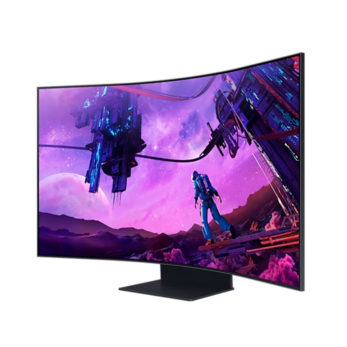 SAMSUNG - MONITOR SAMSUNG ODYSSEY ARK 55" 4K VA 165HZ 1MS P/N: LS55BG970NNXGO