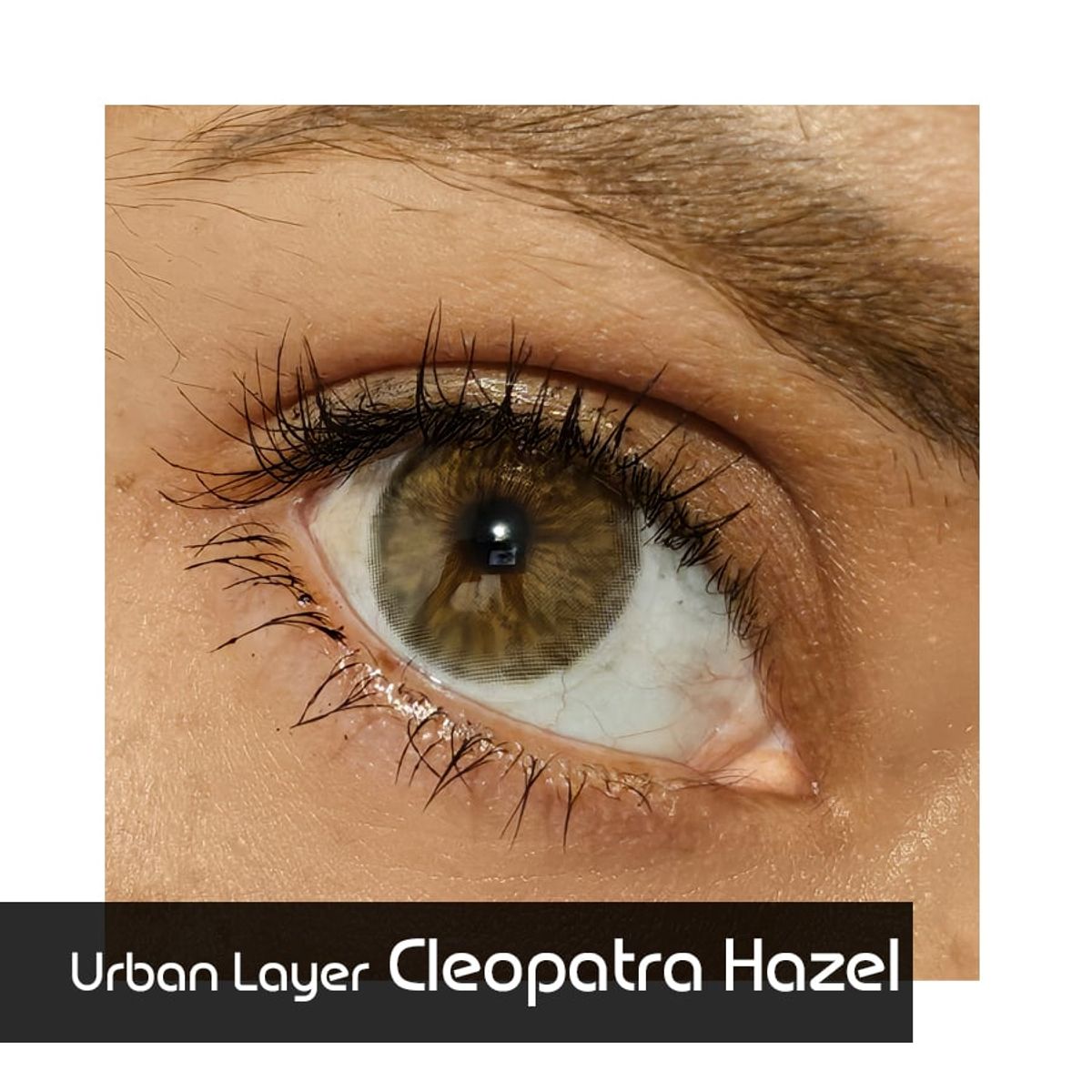 NU COLOR - Lentes de contacto UL Cleopatra Hazel