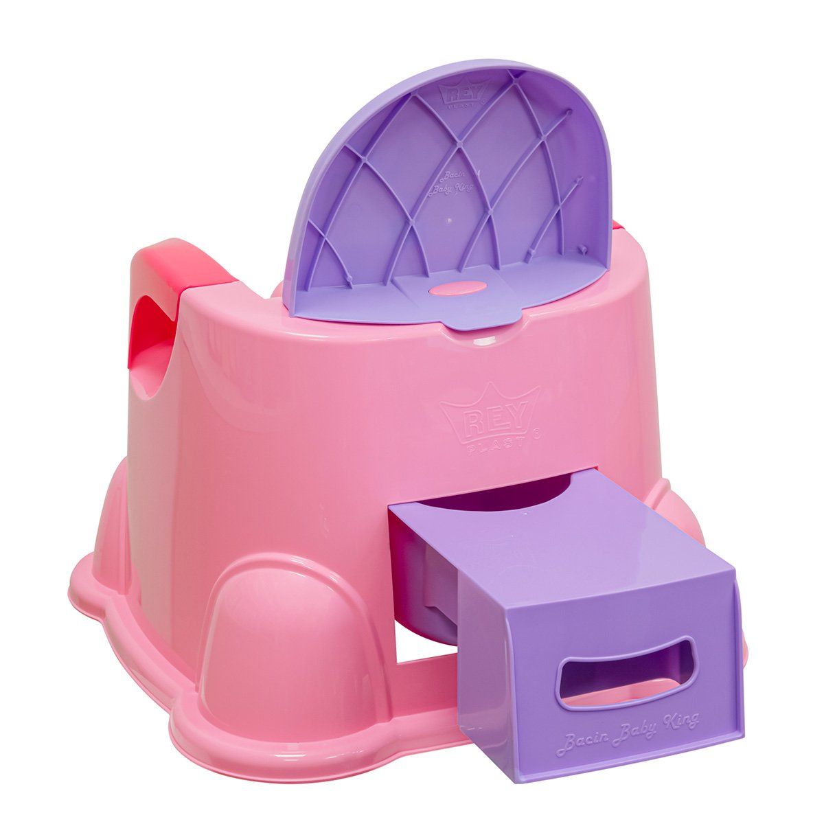 REYPLAST - Bacin Reyplast Rosado Cómodo y Seguro para el Entrenamiento