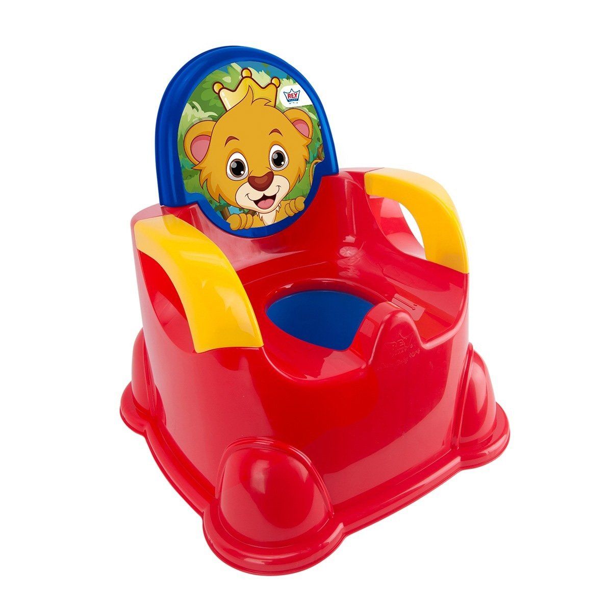 REYPLAST - Bacin Reyplast Rojo Cómodo y Seguro para el Entrenamiento