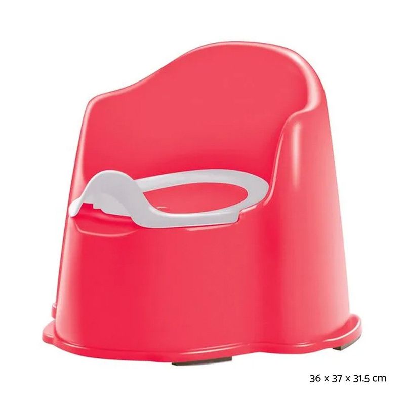 POLINPLAST - Bacin Trono Rosado Polinplast