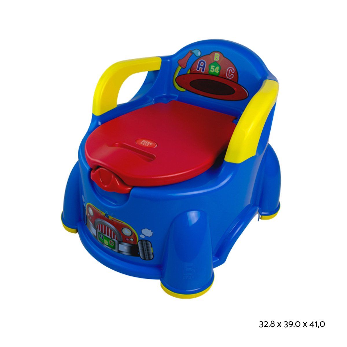 BASA - Bacin Educador Zilly Azul y Amarillo  Basa