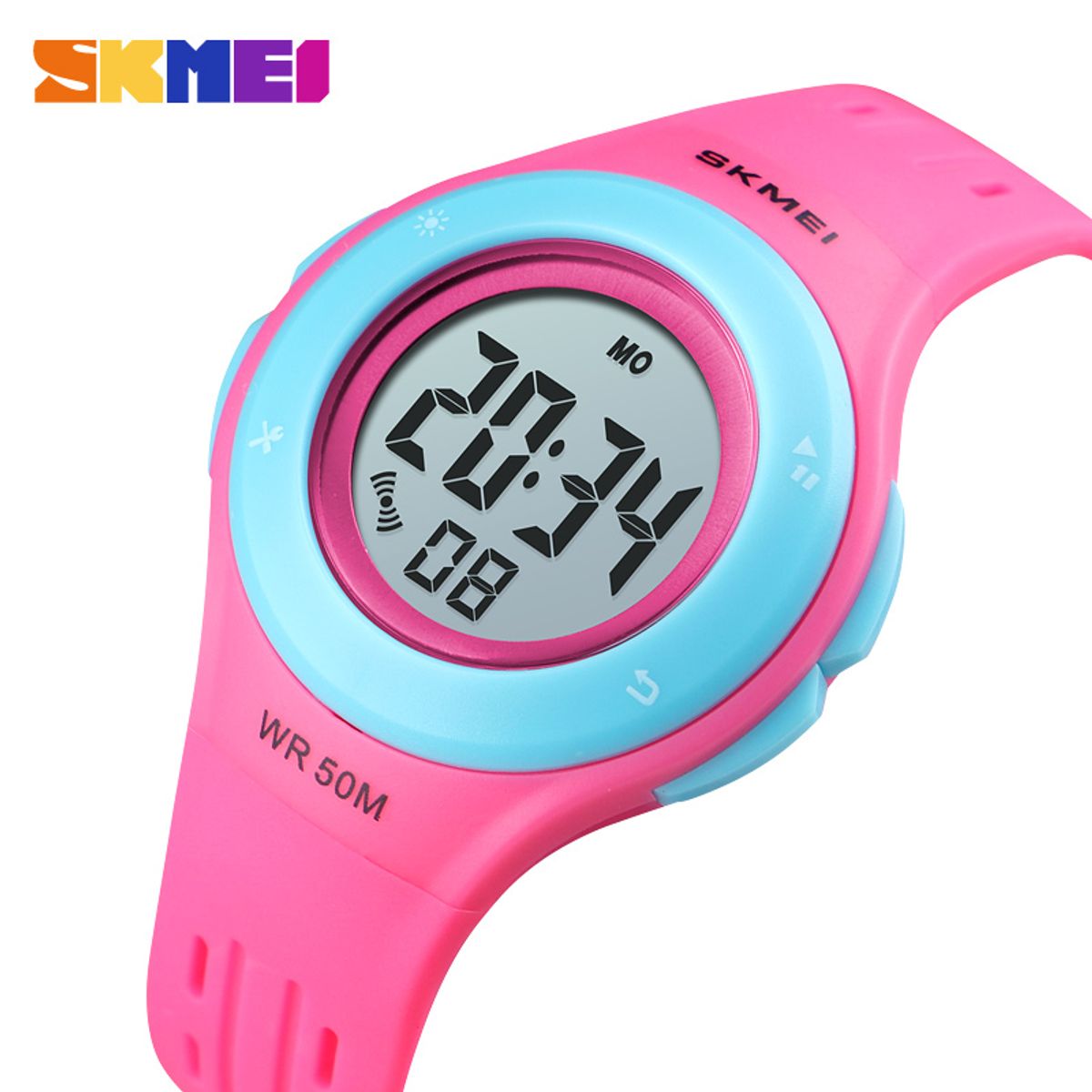 SKMEI - Reloj Skmei 1455 con luces para niñas