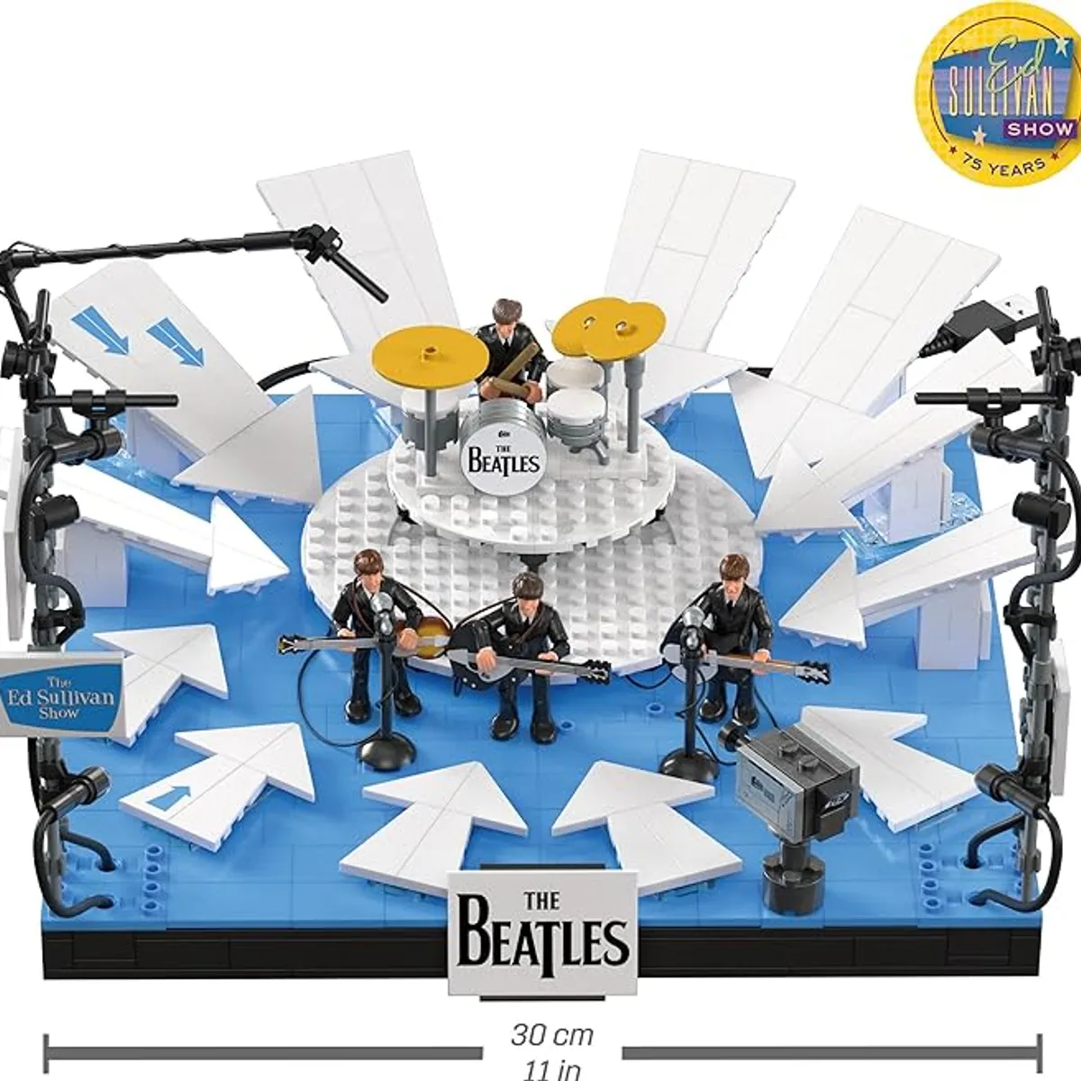 MEGA - Juego The Beatles - Ed Sullivan Escenario armable con leds