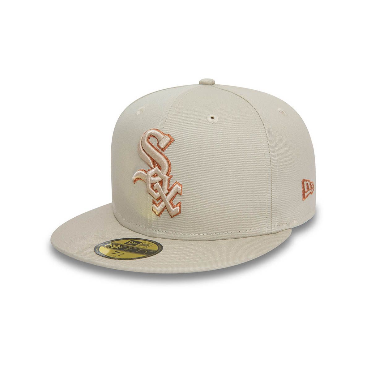 NEW ERA - Gorra 59Fifty Chicago White Sox Metallic Outline Beige MLB