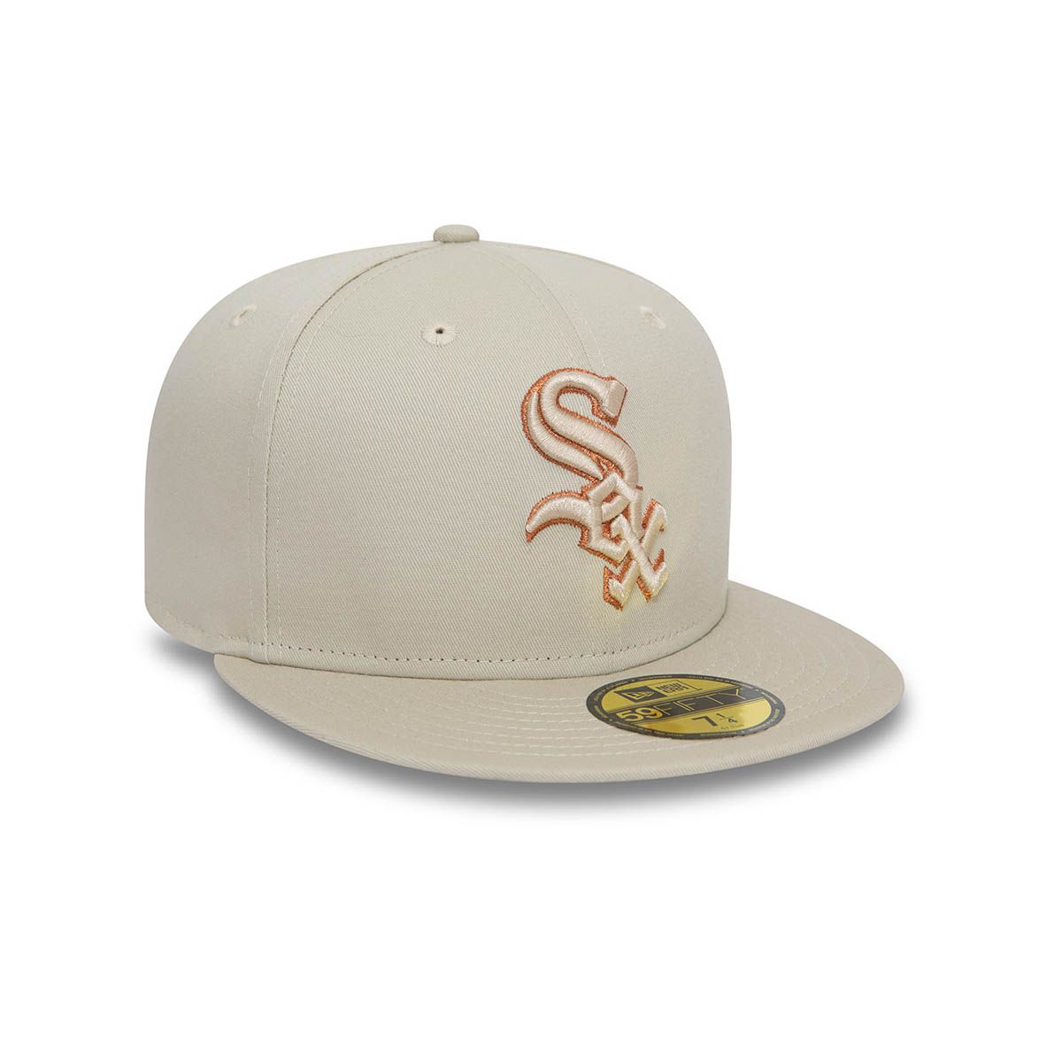 NEW ERA - Gorra 59Fifty Chicago White Sox Metallic Outline Beige MLB