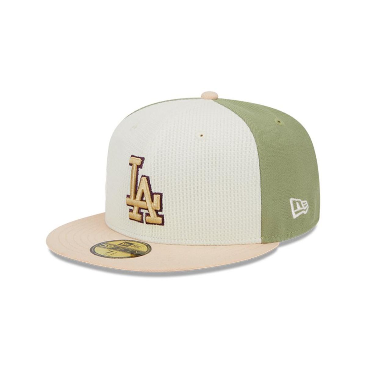 NEW ERA - Gorra 59Fifty Los Angeles Dodgers Thermal Front Green MLB